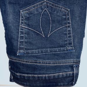 Dark Wash Straight Leg Jean